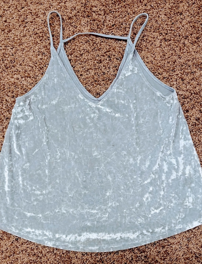 American Eagle velvet tank top